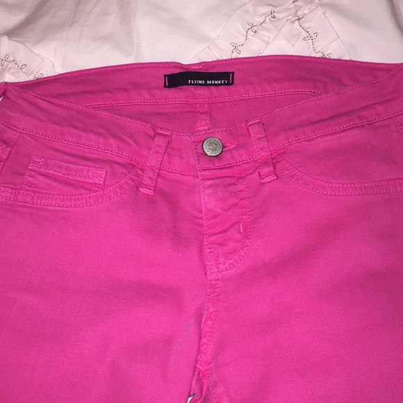Pink Flying Monkey Jeans - Picture 4 of 5